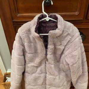 Athleta Girls Purple Reversible Jacket Size Medium (8-10)